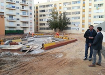 Avanzan a buen ritmo las obras de regeneración urbana en el antiguo colegio Jaime Sanz
