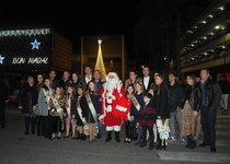 Papá Noel llega a Peñíscola