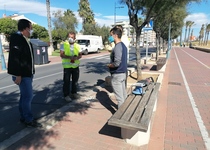 El Ayuntamiento de Peñíscola mejora la seguridad de la Avenida Papa Luna Peñíscola