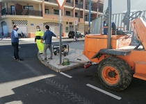 El Ayuntamiento de Peñíscola inicia las obras de peatonalización de la calle del instituto