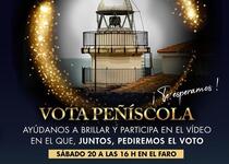 Peñíscola convoca a sus vecinos a rodar un video y pedir el voto para brillar más que nunca esta Navidad