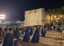 Peñíscola recupera la procesión del Jueves Santo por las calles empedradas de su ciudadela