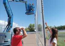 El Ayuntamiento de Peñíscola mejora las instalaciones deportivas municipales y del patio del colegio