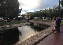 La concejalía de Servicios repara el pavimento de piedra del Ullal 