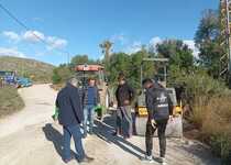 El Ayuntamiento de Peñíscola adecúa el camino de acceso al Parque Natural de la Serra d'Irta