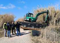 El Ayuntamiento de Peñíscola inicia los trabajos en la Acequia del Rey de su marjal