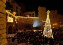 Peñíscola llenará de luz su cielo para el encendido del alumbrado navideño el día 1 de diciembre