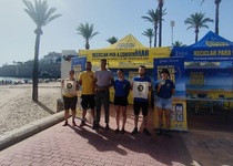 “Reciclar para ConserMar”  Llega a la playa de Peñíscola