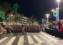 La Asociación Cultural de Moros y Cristianos de Peñíscola celebra su Desfile de Entrada