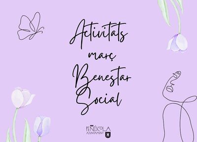 Actividades marzo Bienestar Social