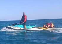 El servicio de salvamento y socorrismo en playas en Peñíscola realiza 248 asistencias en el mes de julio