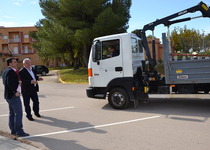 La Brigada Municipal de Obras y Servicios del Ayuntamiento de Peñíscola inicia las tareas de desmontaje del vallado en el interior del Centro de Estudios