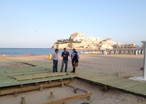 Peñíscola renueva el Punto Accesible de la Playa Norte