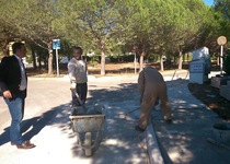 El Ayuntamiento de Peñíscola y la Diputación inician las obras de mejora de la accesibilidad en Font Nova