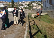 El Ayuntamiento de Peñíscola desbroza más de cuatro kilómetros de barrancos