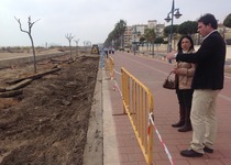 El Ayuntamiento de Peñíscola lleva a cabo mejoras en el Paseo Marítimo