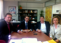 Peñíscola y Benicarló tratan en Conselleria el programa de acciones para promocionar el Turismo Náutico