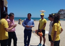 Peñíscola pone en marcha su dispositivo de socorrismo en playas para la temporada de baño