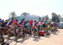 Peñíscola celebra el V Ciclo Indoor en el Paseo Norte