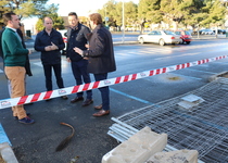 Peñíscola comienza las obras de los 3 centros de aporte de gran capacidad para la basura en el recinto del Centro de Estudio