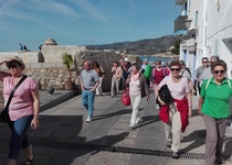 Los primeros grupos de austriacos visitan los encantos de Peñíscola