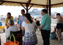 El servicio de salvamento y socorrismo en playas en Peñíscola resuelve 1300 asistencias en tierra y 25 rescates durante el mes de junio