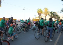 1500 personas participan en la Vuelta en Bicicleta por las calles de Peñíscola