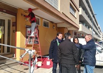 La Brigada Municipal de Obras y Servicios del Ayuntamiento de Peñíscola continúa con los trabajos de mejora y mantenimiento de edificios públicos.