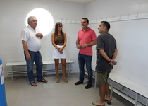 Finalizan las obras de los vestuarios del campo de fútbol Benedicto XIII de Peñíscola