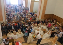 Peñíscola celebra la ofrenda floral en honor a la Virgen de Ermitana