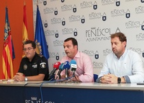 Peñíscola lleva a cabo las tareas de limpieza y desbroce tras el temporal