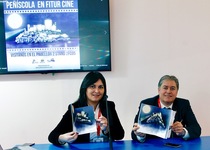 Peñíscola se promociona como destino de rodajes en Fitur Cine